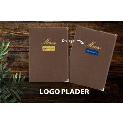 Securit Classic Menukort | A4 | Brun | Logo