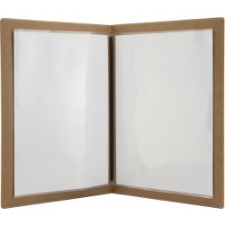 Securit Design Menukort | A4 | Kork | Logo