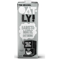 Oatly Oat BaristaMatic, 1,5 L