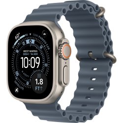 Apple forlænger til Ocean-rem, stålblå, 49 mm