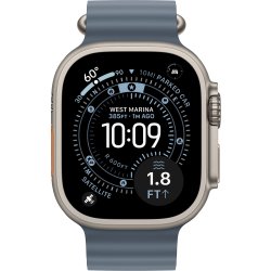 Apple forlænger til Ocean-rem, stålblå, 49 mm