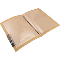 Securit Nature Menukort | A5 | Beige | Logo