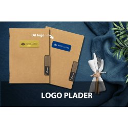 Securit Nature Menukort | A5 | Beige | Logo