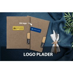 Securit Nature Menukort | A5 | Brun | Logo