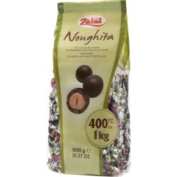 Noughita Mælkechokolade m. hasselnød, 1 kg