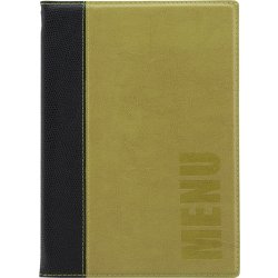 Securit Trendy Menukort | A5 | Grøn | Logo