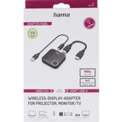Hama Display Adapter HDMI Full HD 1080, Trådløs
