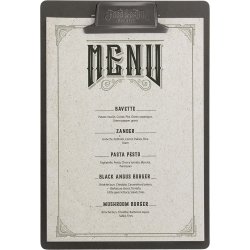 Securit Vintage Clip Menuholder | A4