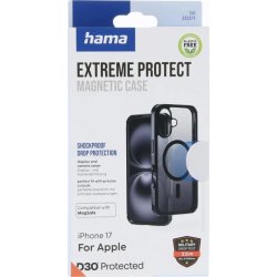 Hama Mobilcover Protect iPhone 17 MagCase, Sort