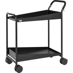 Elegance rullebord, 866x503x980, 150 kg, sort