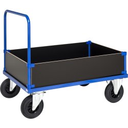 Flexi 330 4 lave sider, 120x80x26, Blålakeret stål