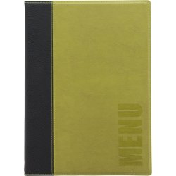 Securit Trendy Menukort | A4 | Grøn | Logo | 20st