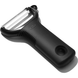 OXO Y-Skrællekniv med vippeblad, silikone/stål