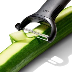 OXO Y-Skrællekniv med vippeblad, silikone/stål