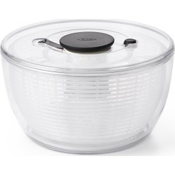 OXO Salatslynge stor, klar/hvid, Ø26cm.