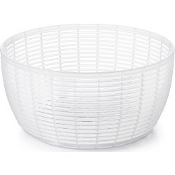 OXO Salatslynge stor, klar/hvid, Ø26cm.