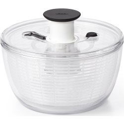OXO Salladsslunga liten, klar/vit, Ø21cm.