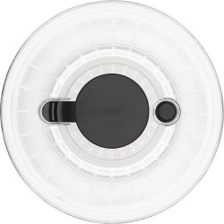 OXO Salatslynge lille, klar/hvid, Ø21cm.