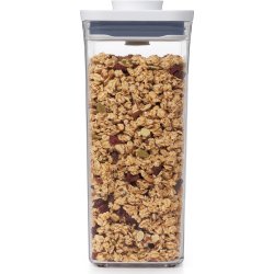 OXO POP Opbevaringsboks, lille kvadrat, 1,6 L.
