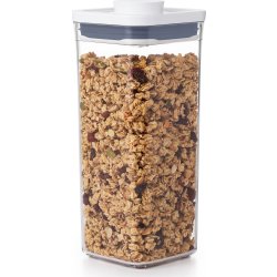 OXO POP Opbevaringsboks, lille kvadrat, 1,6 L.