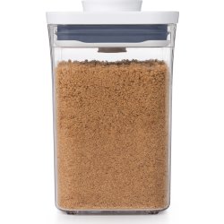 OXO POP Opbevaringsboks, lille kvadrat, 1,0 L.