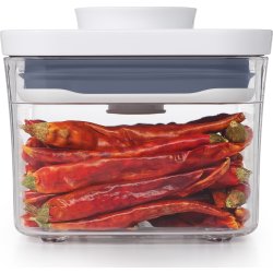OXO POP Opbevaringsboks, lille kvadrat, 0,4 L.