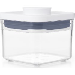 OXO POP Opbevaringsboks, lille kvadrat, 0,4 L.
