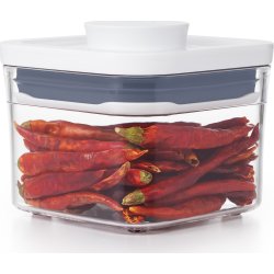 OXO POP Opbevaringsboks, lille kvadrat, 0,4 L.