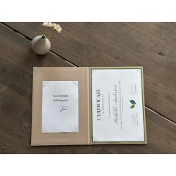 Dokument/diplom omslag | A4 | Natur