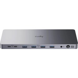 CUDY Dockingstation CS700 10Gbps USB-C Dual 4K