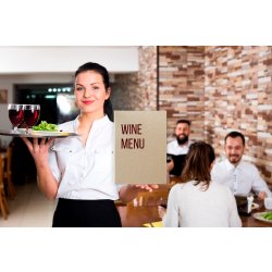 Menu omslag | A4 | Natur | Logo