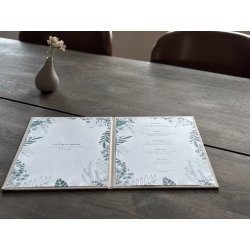 Menu omslag | A4 | Natur | Logo