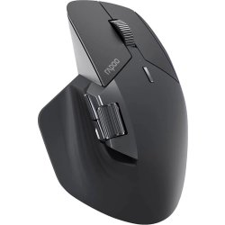 RAPOO Mus, MT760L, Trådløs, Multi-Mode, Mørkegrå