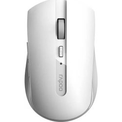 RAPOO Mouse 7200M, Trådløs, Multi-Mode, Hvid