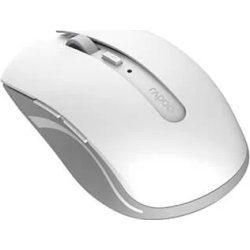RAPOO Mouse 7200M, Trådløs, Multi-Mode, Hvid