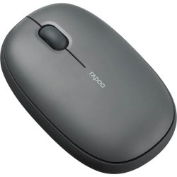 RAPOO Mus M660 lydløs, Trådløs, Multi-Mode, Grå