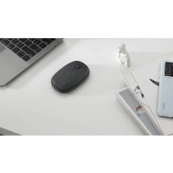 RAPOO Mus M660 lydløs, Trådløs, Multi-Mode, Grå
