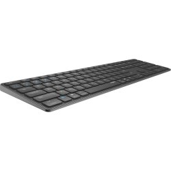 RAPOO Tastatur E9800M, Multi-Mode, Trådløst, Grå