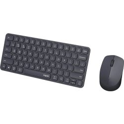 RAPOO Tastatur/Mus-Sæt 9010M, Trådløs, Multi-Mode