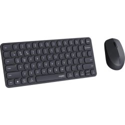 RAPOO Tastatur/Mus-Sæt 9010M, Trådløs, Multi-Mode
