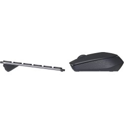RAPOO Tastatur/Mus-Sæt 9010M, Trådløs, Multi-Mode
