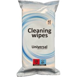 Rengøring Wipes | 20 x 30 cm | 40 klude