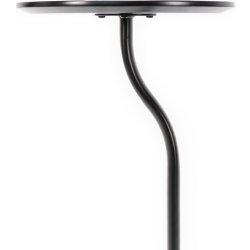 Mute lounge bord, Ø35 H61,5 cm, sort