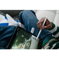 VERBATIM Plectra USB-C Flash Drive, Hvid - 128GB