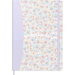 Oxford Floral Notesbog | A5 | Kvadreret | Ass.