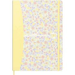 Oxford Floral Notesbog | A5 | Kvadreret | Ass.