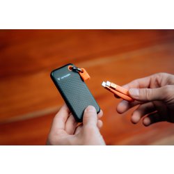 VERBATIM USB 3.2 Gen 2 1TB, SSD, Sort/Orange