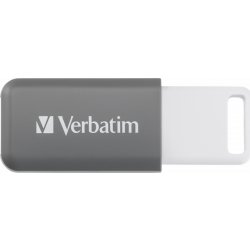 Verbatim USB-Nøgle, DataBar USB 2.0, 128GB, Grå