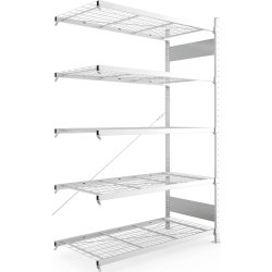 META Clip tilbygsreol, 200x100x50, nethylder