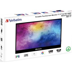 Verbatim 17.3'' Touchskærm Full HD, 1080p
